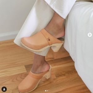 Sandgrens Maya Clogs - Nude Veg